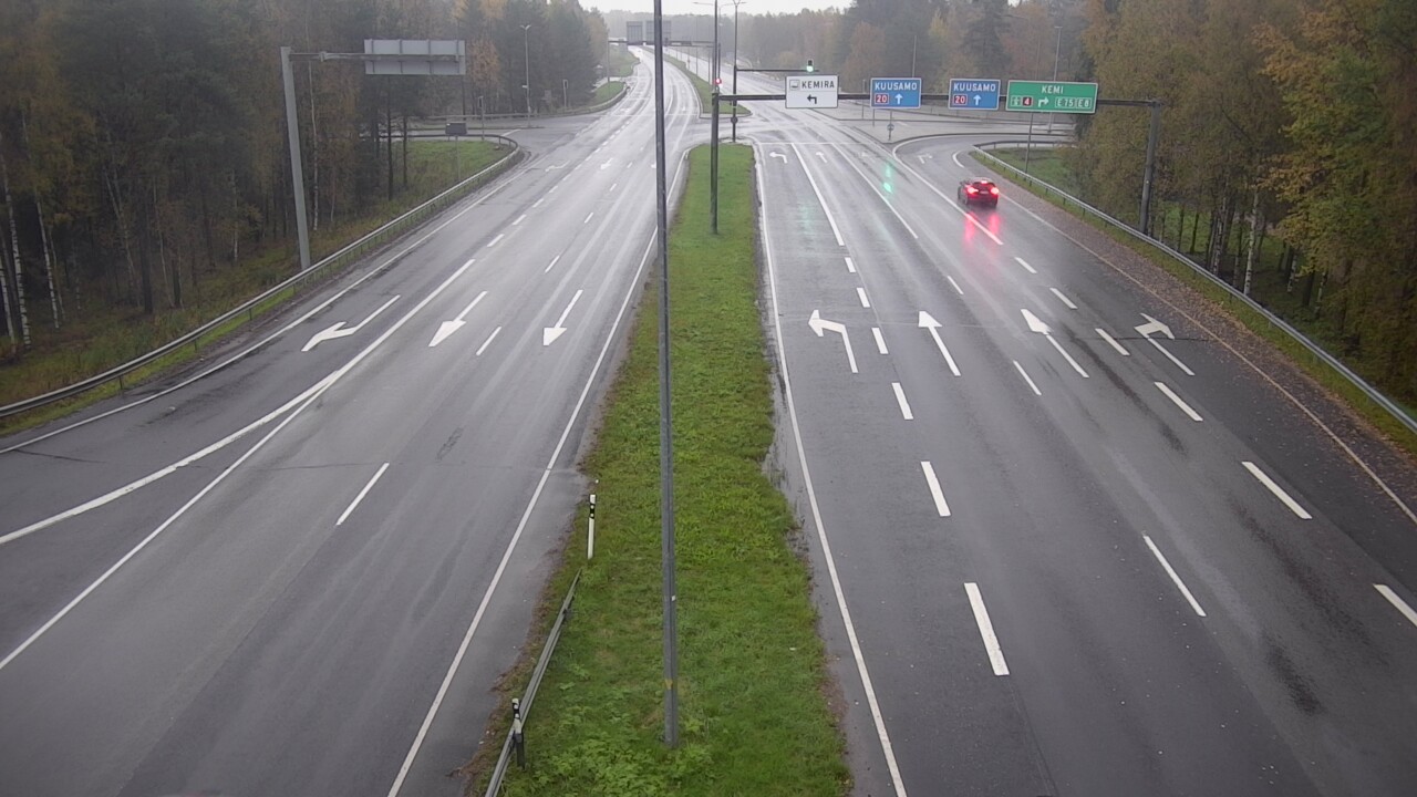 Weather Camera Image Road 4 Oulu, Laanila, Oulu, Pohjois-Pohjanmaa