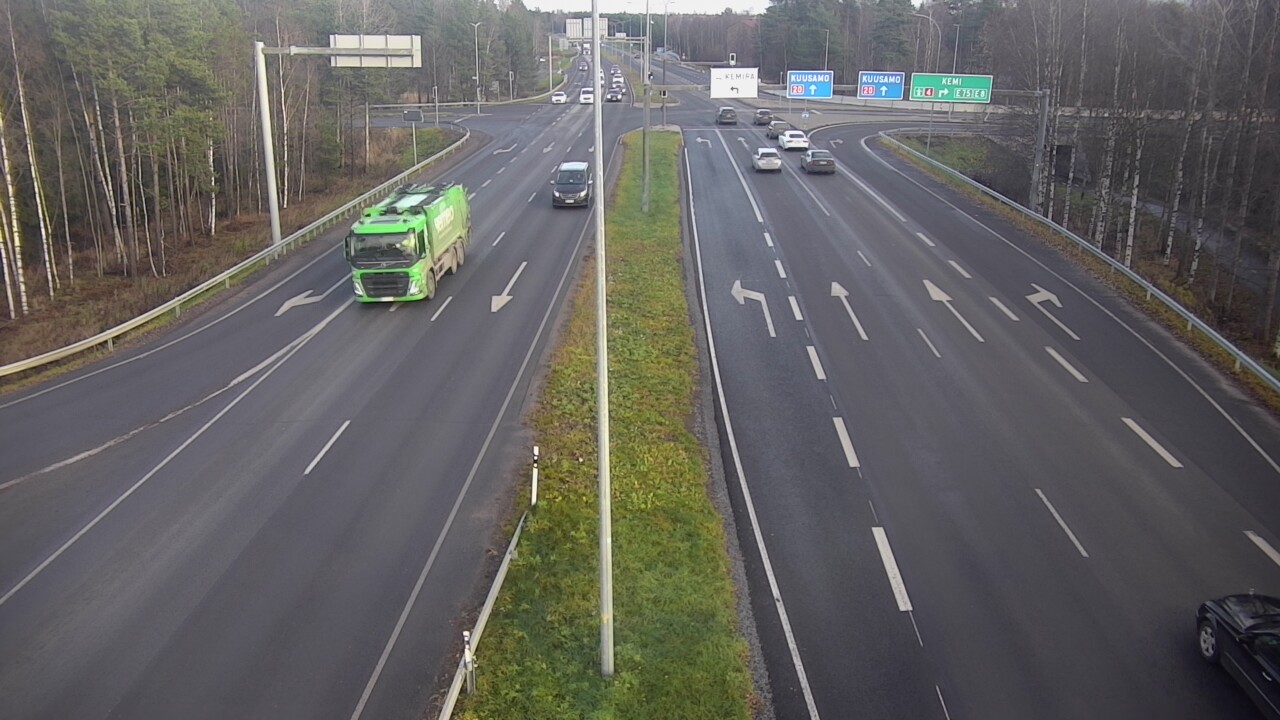 Kelikamerat Kuva Tie 4 Oulu, Laanila, Oulu, Pohjois-Pohjanmaa