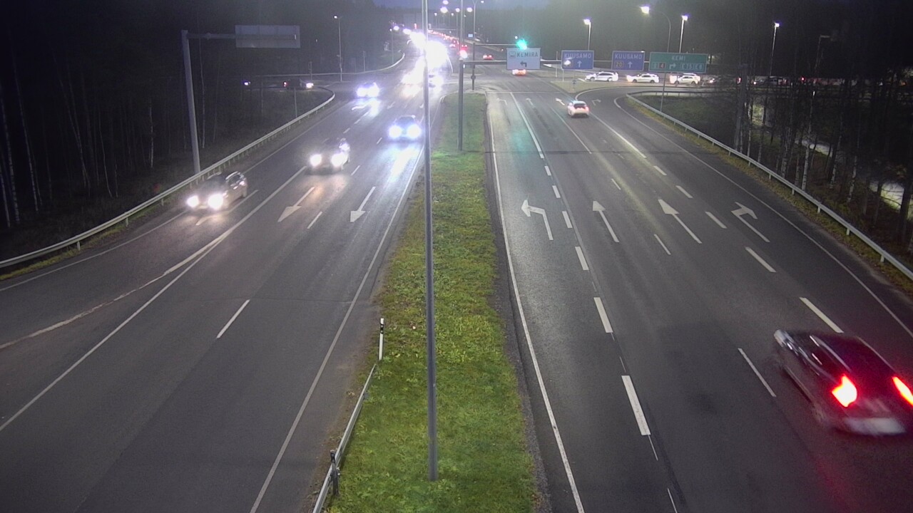 Kelikamerat Kuva Tie 4 Oulu, Laanila, Oulu, Pohjois-Pohjanmaa