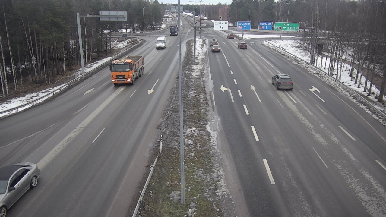 Kelikamerat Kuva Tie 4 Oulu, Laanila, Oulu, Pohjois-Pohjanmaa