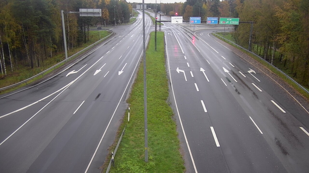 Weather Camera Image Road 4 Oulu, Laanila, Oulu, Pohjois-Pohjanmaa