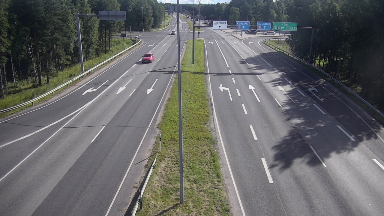 Kelikamerat Kuva Tie 4 Oulu, Laanila, Oulu, Pohjois-Pohjanmaa