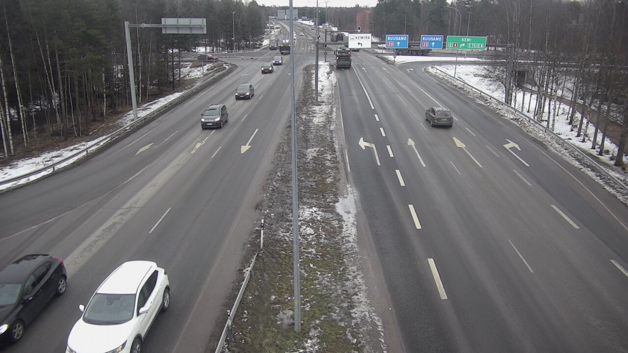 Kelikamerat Kuva Tie 4 Oulu, Laanila, Oulu, Pohjois-Pohjanmaa