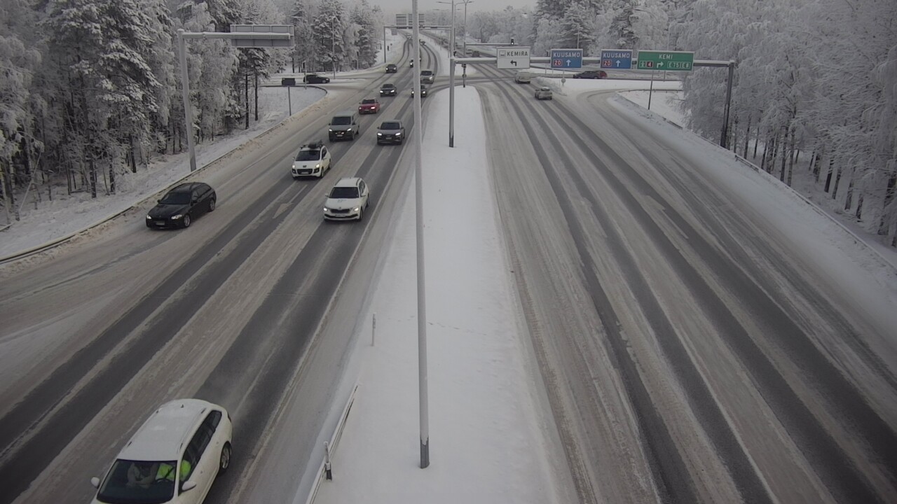 Kelikamerat Kuva Tie 4 Oulu, Laanila, Oulu, Pohjois-Pohjanmaa