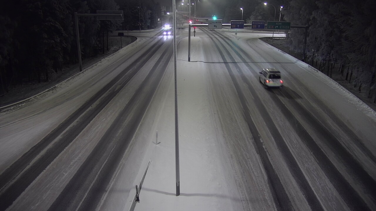 Weather Camera Image Road 4 Oulu, Laanila, Oulu, Pohjois-Pohjanmaa