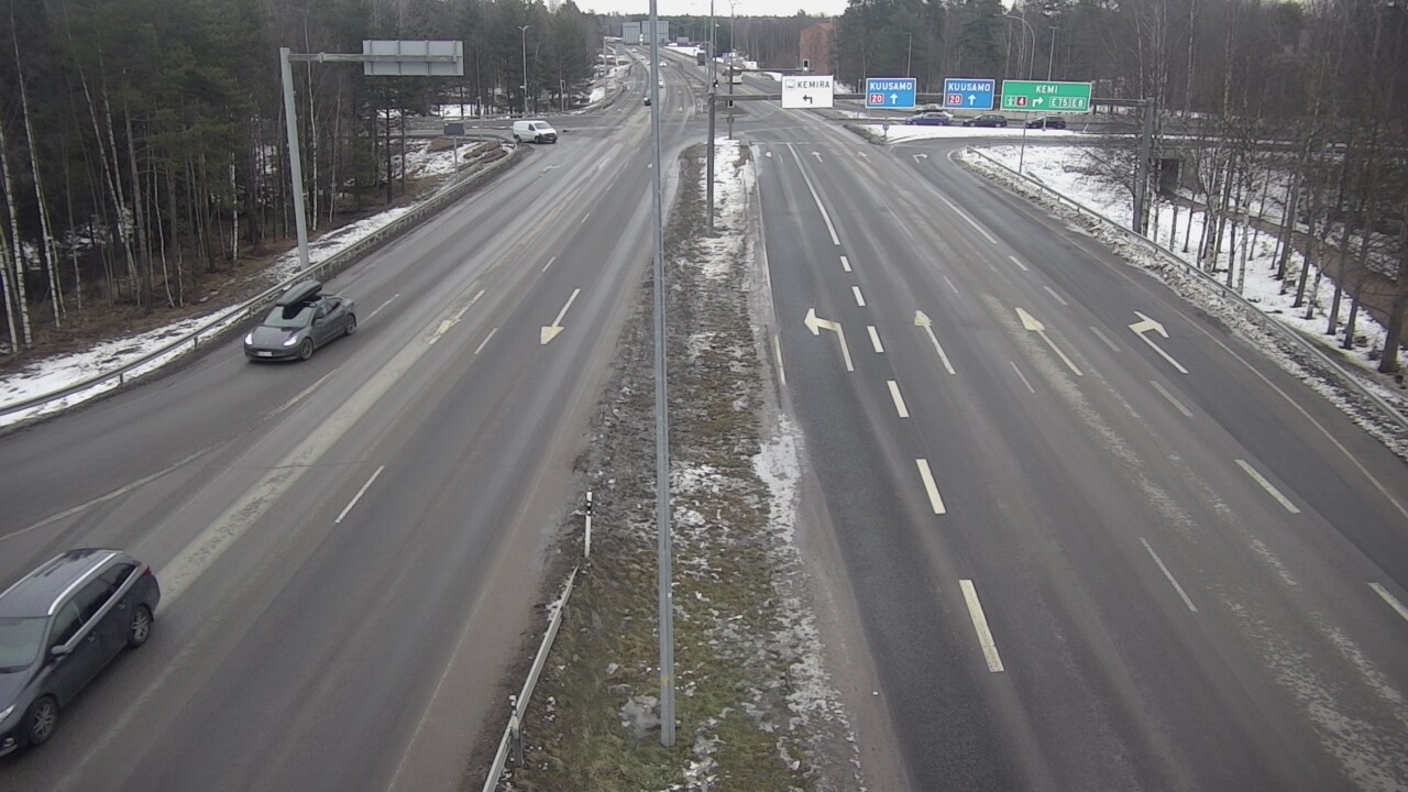 Kelikamerat Kuva Tie 4 Oulu, Laanila, Oulu, Pohjois-Pohjanmaa