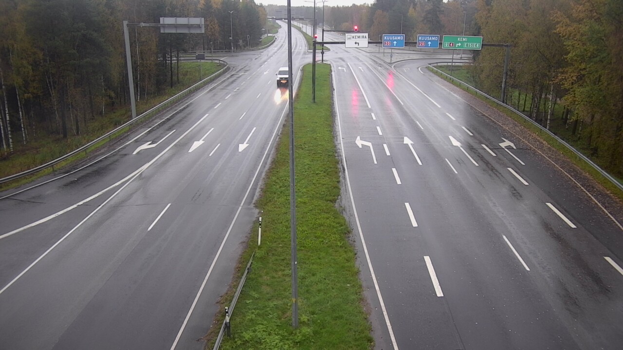 Weather Camera Image Road 4 Oulu, Laanila, Oulu, Pohjois-Pohjanmaa