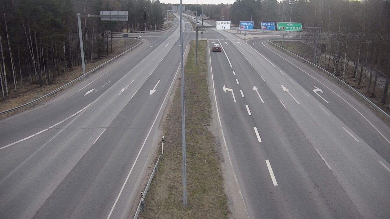 Kelikamerat Kuva Tie 4 Oulu, Laanila, Oulu, Pohjois-Pohjanmaa
