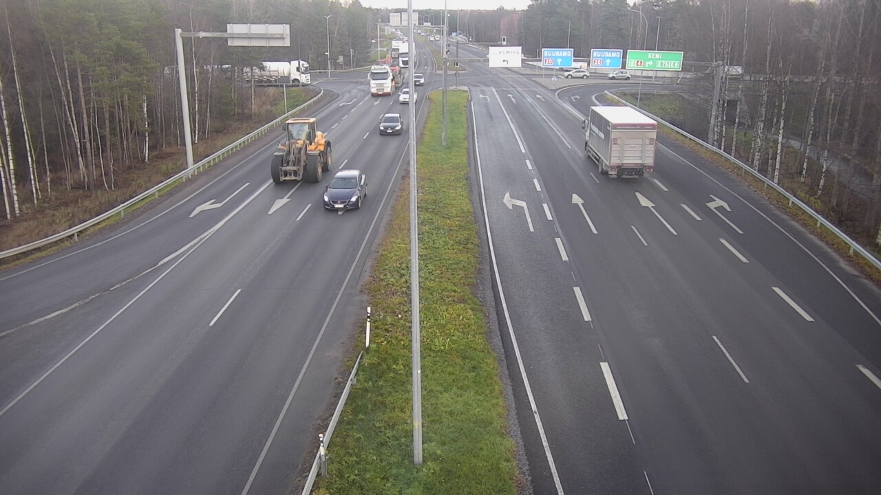 Kelikamerat Kuva Tie 4 Oulu, Laanila, Oulu, Pohjois-Pohjanmaa