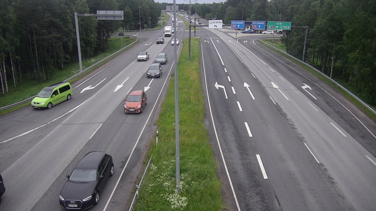 Weather Camera Image Road 4 Oulu, Laanila, Oulu, Pohjois-Pohjanmaa