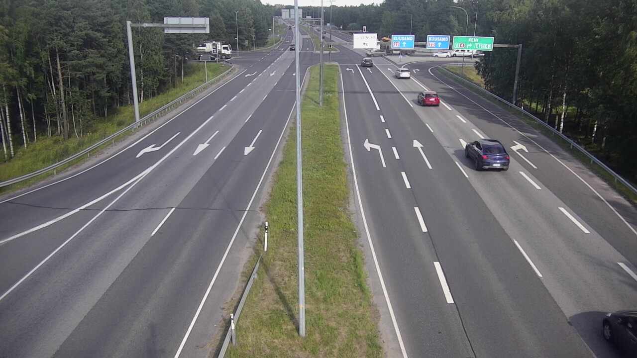 Kelikamerat Kuva Tie 4 Oulu, Laanila, Oulu, Pohjois-Pohjanmaa