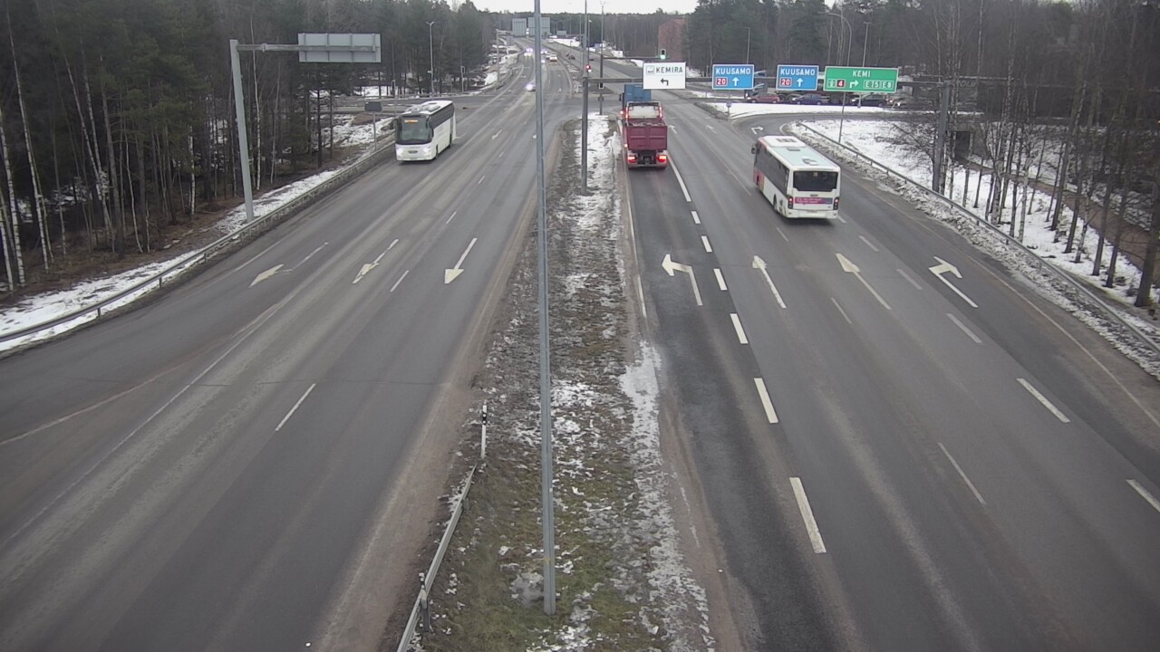 Kelikamerat Kuva Tie 4 Oulu, Laanila, Oulu, Pohjois-Pohjanmaa