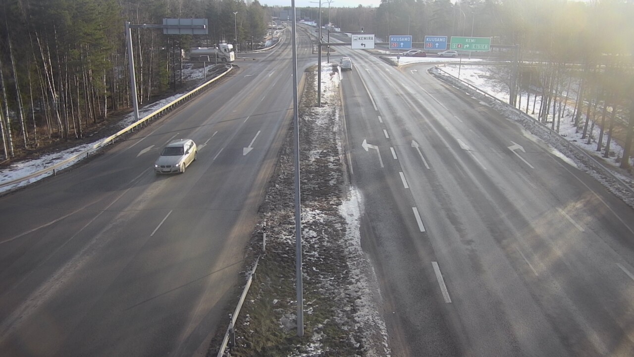 Kelikamerat Kuva Tie 4 Oulu, Laanila, Oulu, Pohjois-Pohjanmaa