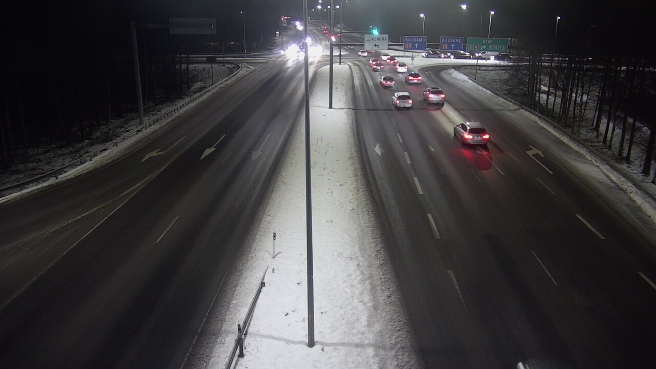 Weather Camera Image Road 4 Oulu, Laanila, Oulu, Pohjois-Pohjanmaa