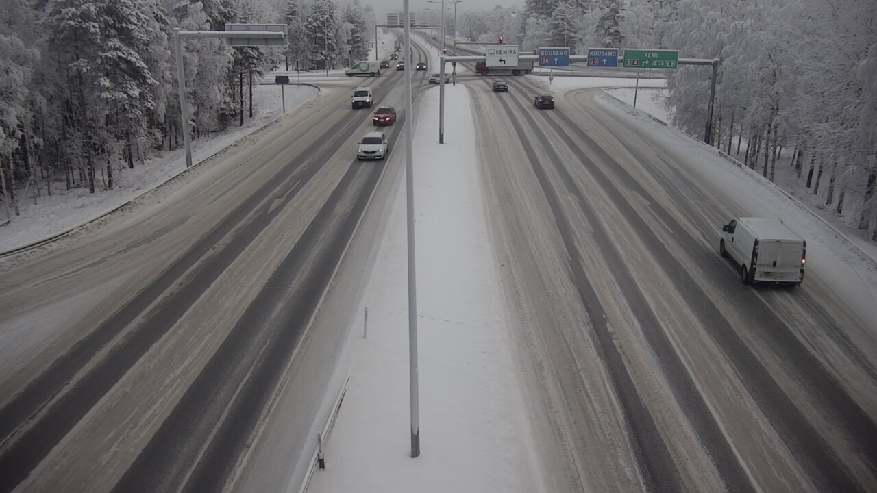 Kelikamerat Kuva Tie 4 Oulu, Laanila, Oulu, Pohjois-Pohjanmaa