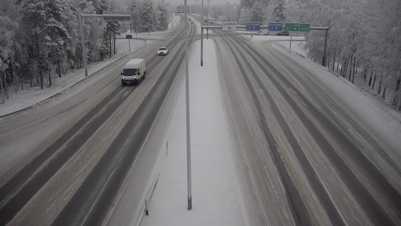 Kelikamerat Kuva Tie 4 Oulu, Laanila, Oulu, Pohjois-Pohjanmaa