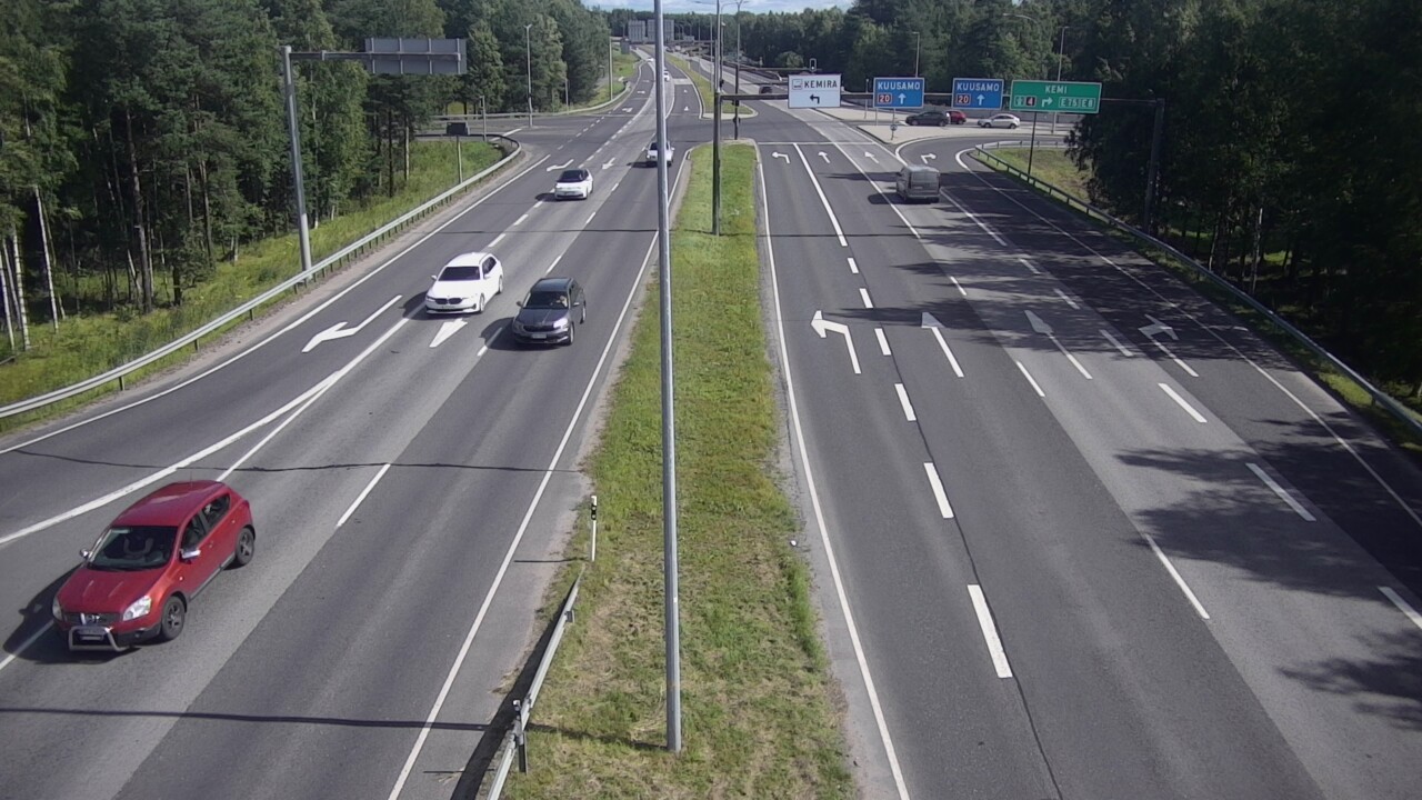 Kelikamerat Kuva Tie 4 Oulu, Laanila, Oulu, Pohjois-Pohjanmaa