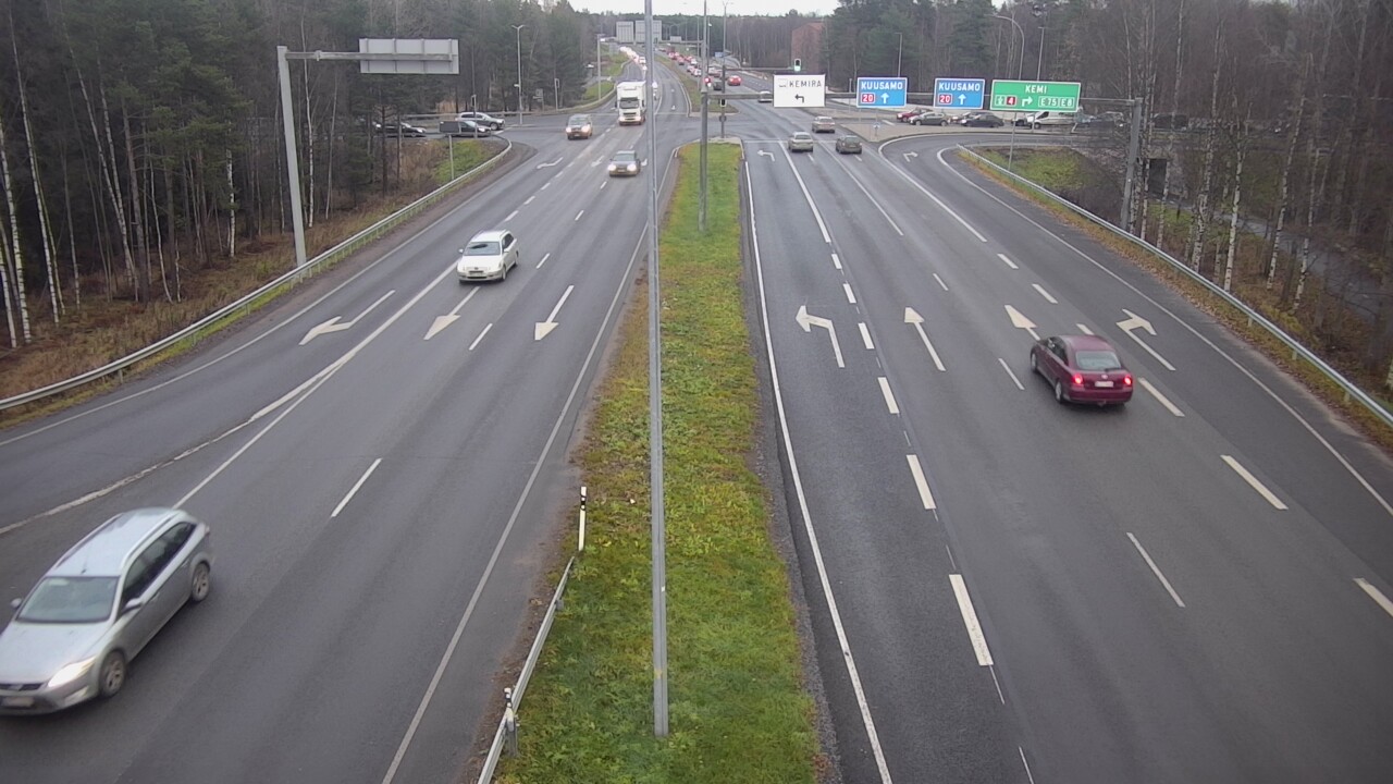 Kelikamerat Kuva Tie 4 Oulu, Laanila, Oulu, Pohjois-Pohjanmaa