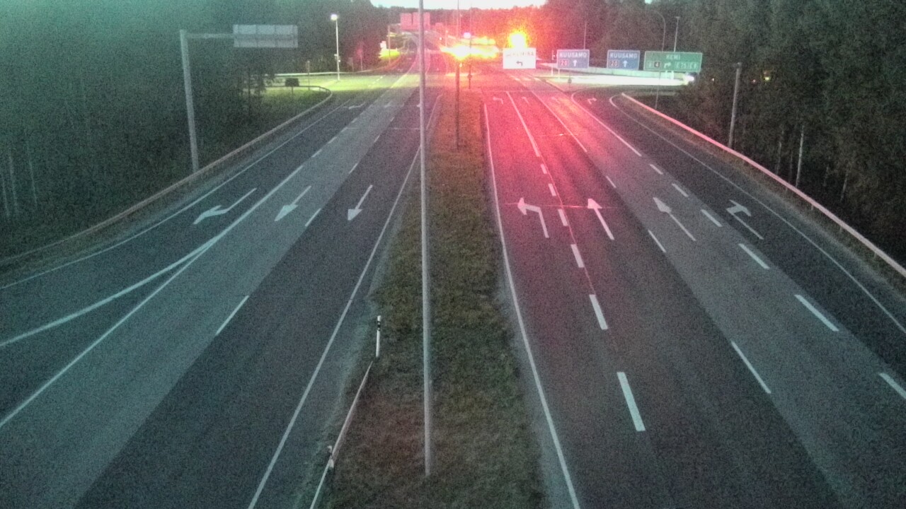 Kelikamerat Kuva Tie 4 Oulu, Laanila, Oulu, Pohjois-Pohjanmaa