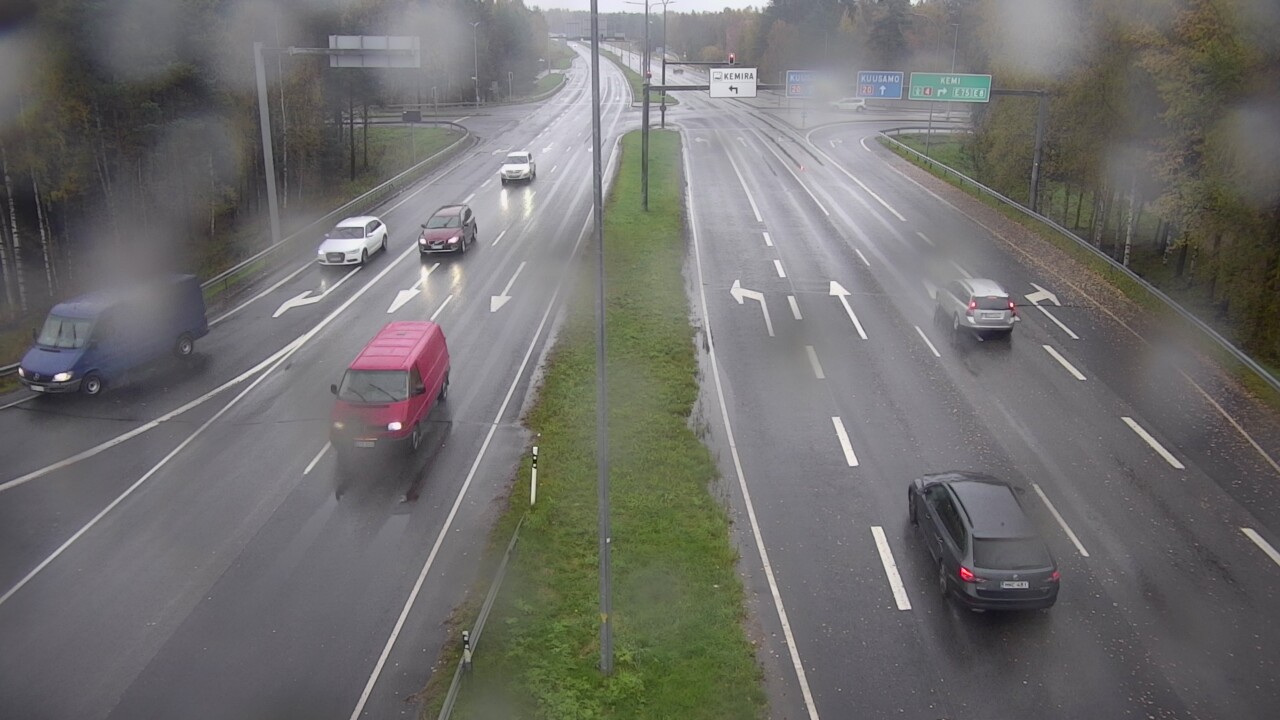 Weather Camera Image Road 4 Oulu, Laanila, Oulu, Pohjois-Pohjanmaa