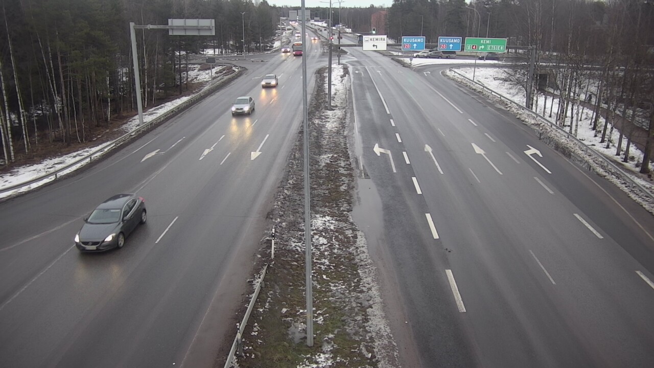 Kelikamerat Kuva Tie 4 Oulu, Laanila, Oulu, Pohjois-Pohjanmaa