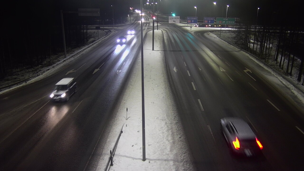 Weather Camera Image Road 4 Oulu, Laanila, Oulu, Pohjois-Pohjanmaa