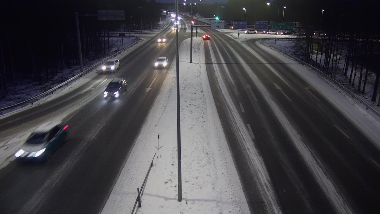 Kelikamerat Kuva Tie 4 Oulu, Laanila, Oulu, Pohjois-Pohjanmaa