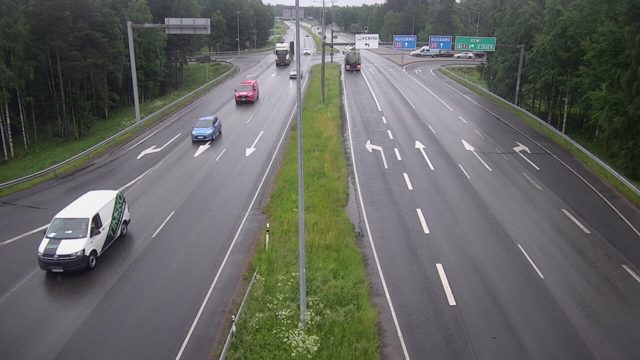 Kelikamerat Kuva Tie 4 Oulu, Laanila, Oulu, Pohjois-Pohjanmaa