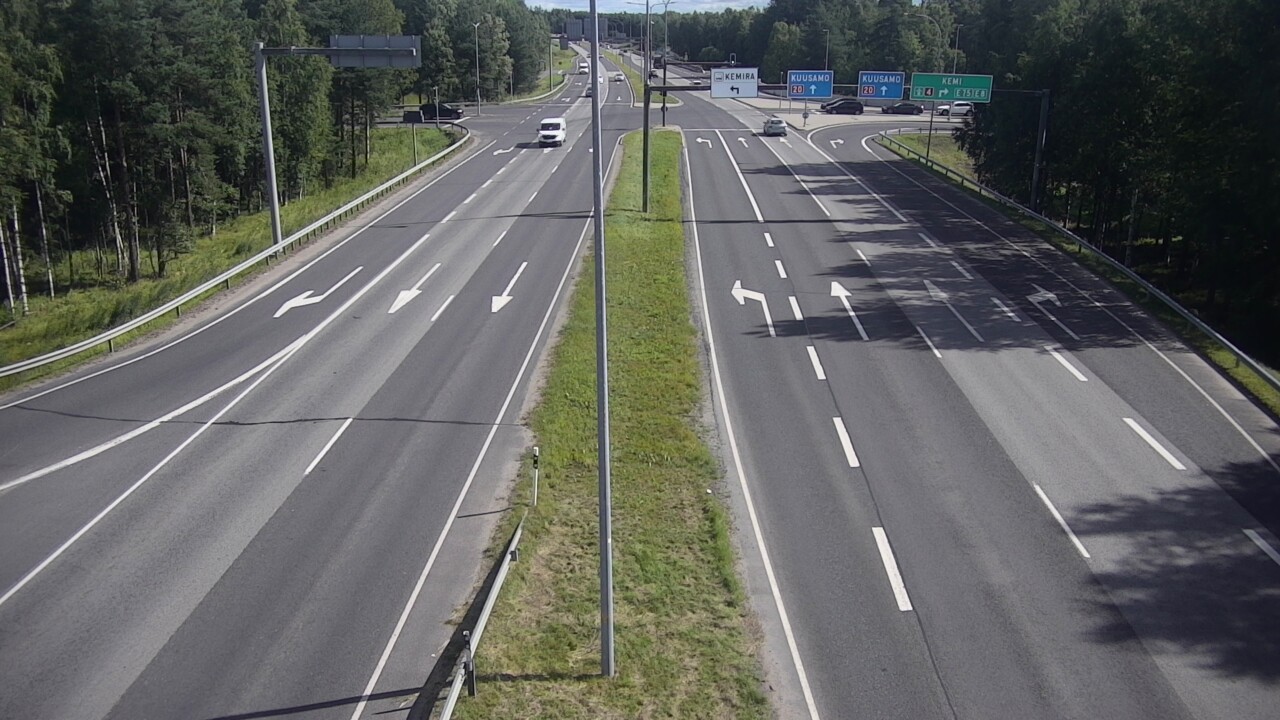 Kelikamerat Kuva Tie 4 Oulu, Laanila, Oulu, Pohjois-Pohjanmaa