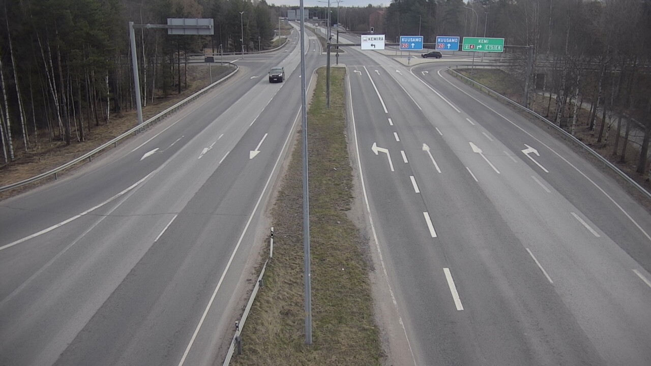 Kelikamerat Kuva Tie 4 Oulu, Laanila, Oulu, Pohjois-Pohjanmaa