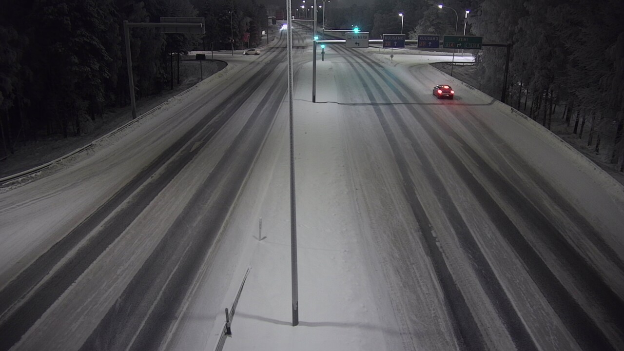 Weather Camera Image Road 4 Oulu, Laanila, Oulu, Pohjois-Pohjanmaa