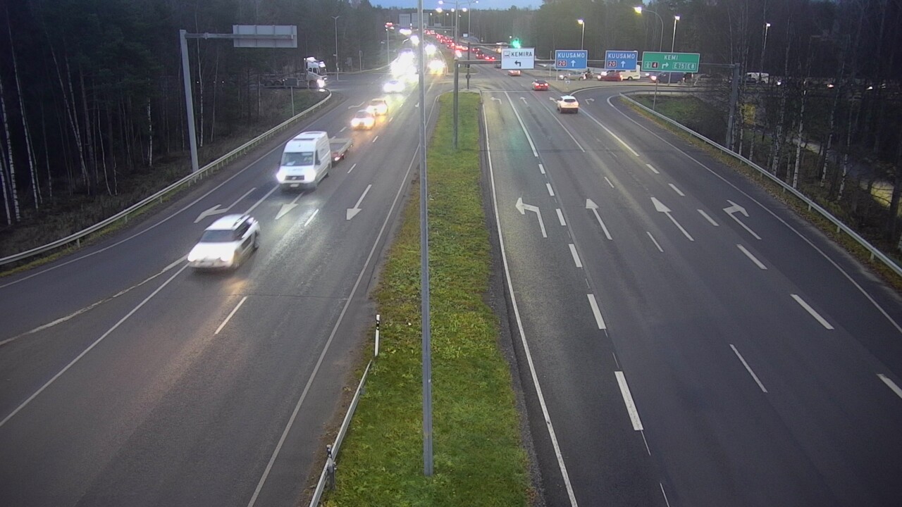 Kelikamerat Kuva Tie 4 Oulu, Laanila, Oulu, Pohjois-Pohjanmaa