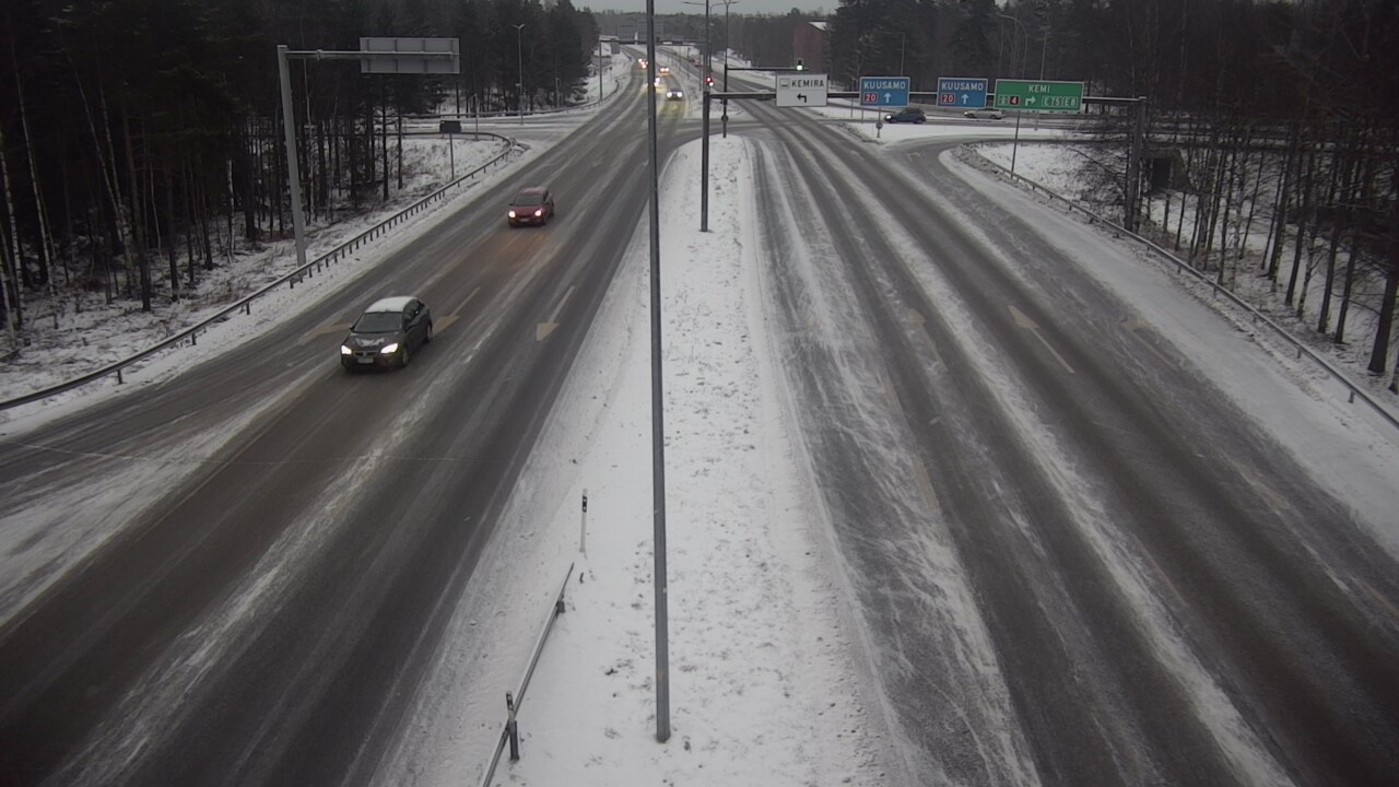 Kelikamerat Kuva Tie 4 Oulu, Laanila, Oulu, Pohjois-Pohjanmaa