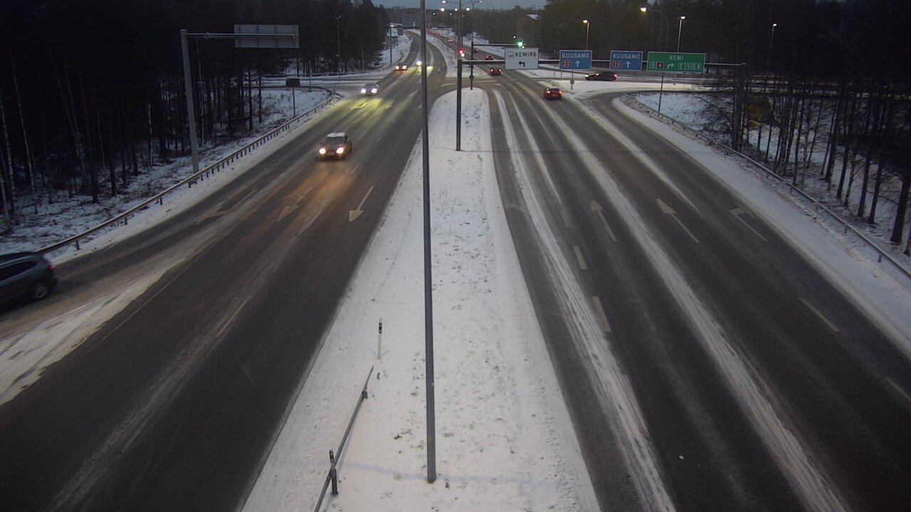 Kelikamerat Kuva Tie 4 Oulu, Laanila, Oulu, Pohjois-Pohjanmaa