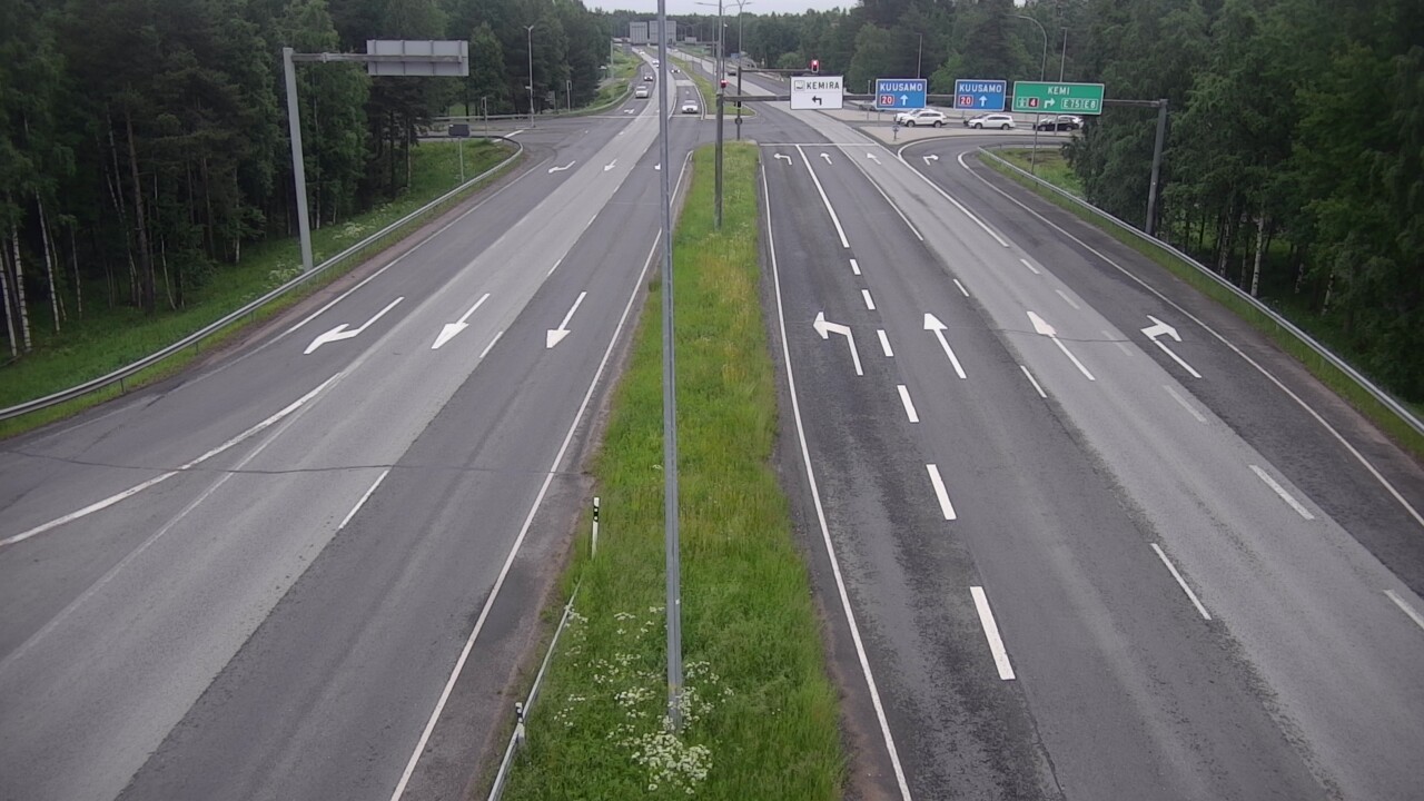 Kelikamerat Kuva Tie 4 Oulu, Laanila, Oulu, Pohjois-Pohjanmaa