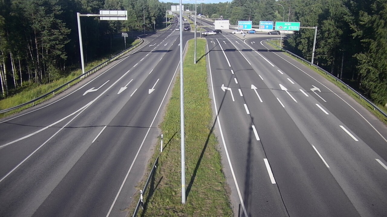 Kelikamerat Kuva Tie 4 Oulu, Laanila, Oulu, Pohjois-Pohjanmaa