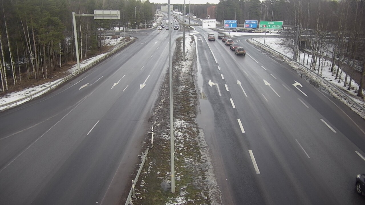 Kelikamerat Kuva Tie 4 Oulu, Laanila, Oulu, Pohjois-Pohjanmaa