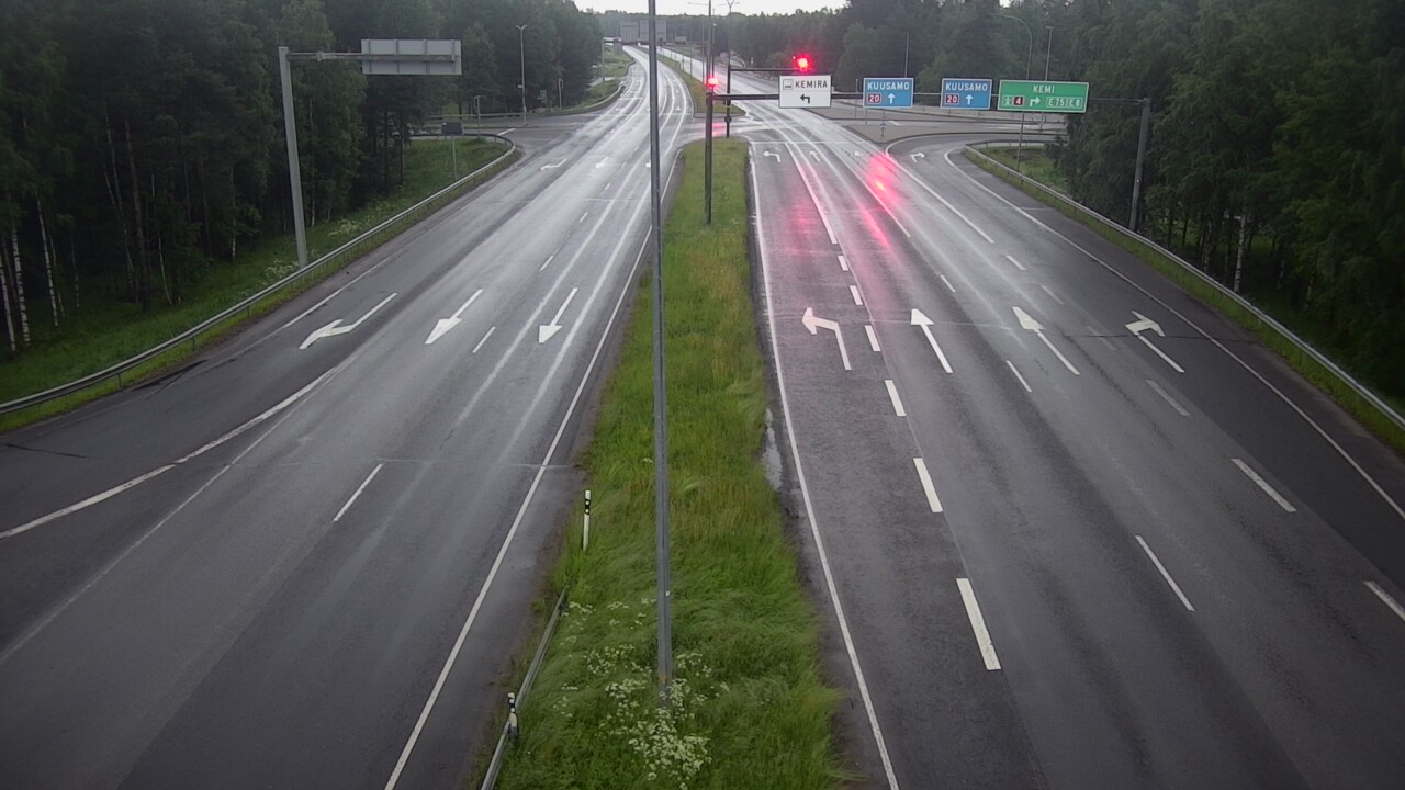 Kelikamerat Kuva Tie 4 Oulu, Laanila, Oulu, Pohjois-Pohjanmaa
