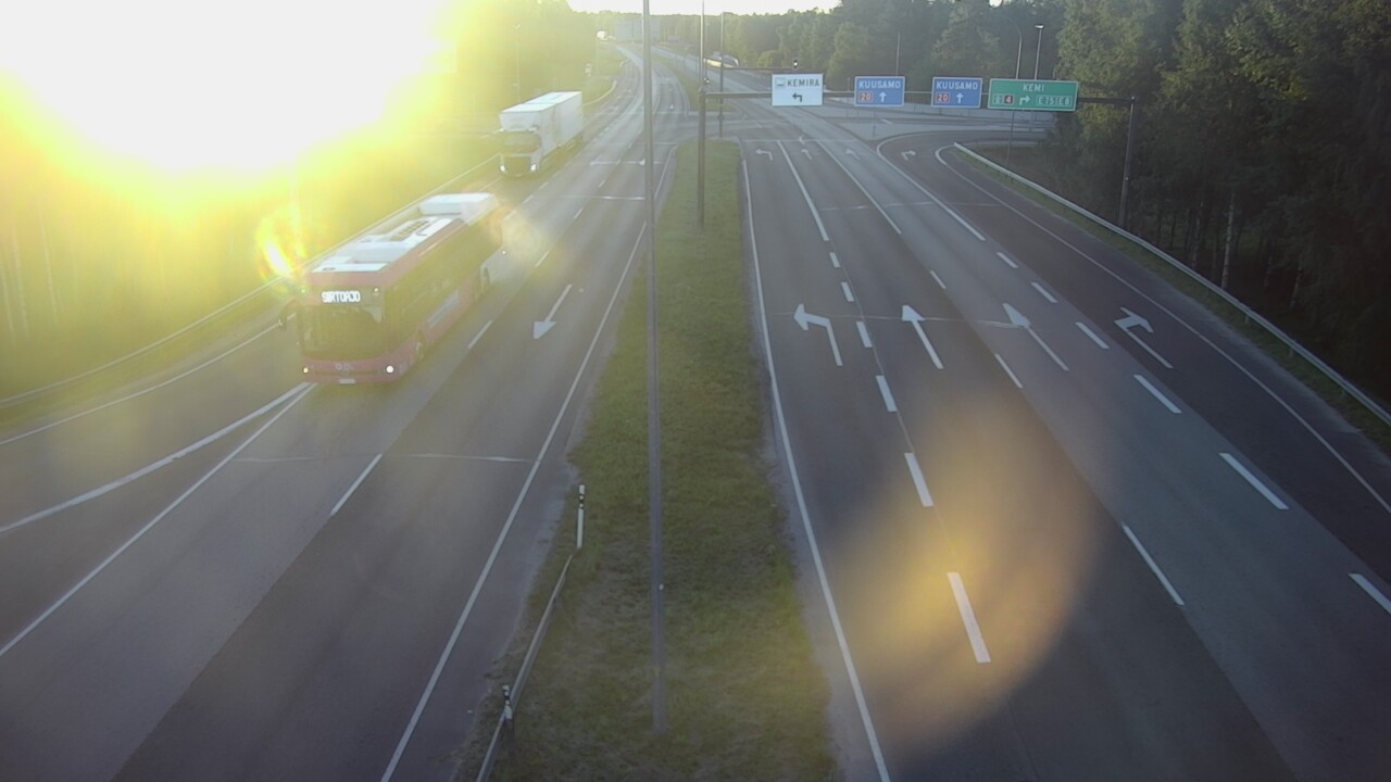 Kelikamerat Kuva Tie 4 Oulu, Laanila, Oulu, Pohjois-Pohjanmaa
