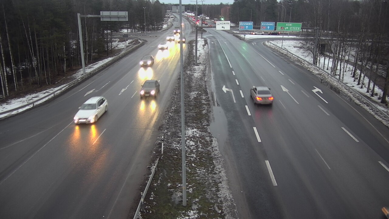 Kelikamerat Kuva Tie 4 Oulu, Laanila, Oulu, Pohjois-Pohjanmaa