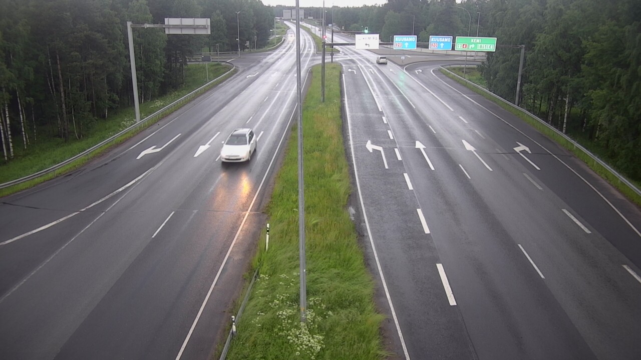 Kelikamerat Kuva Tie 4 Oulu, Laanila, Oulu, Pohjois-Pohjanmaa