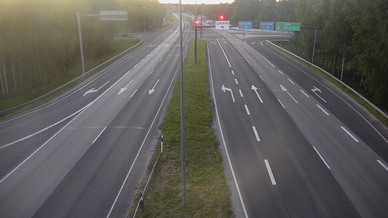 Kelikamerat Kuva Tie 4 Oulu, Laanila, Oulu, Pohjois-Pohjanmaa