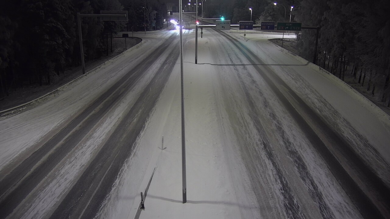 Weather Camera Image Road 4 Oulu, Laanila, Oulu, Pohjois-Pohjanmaa