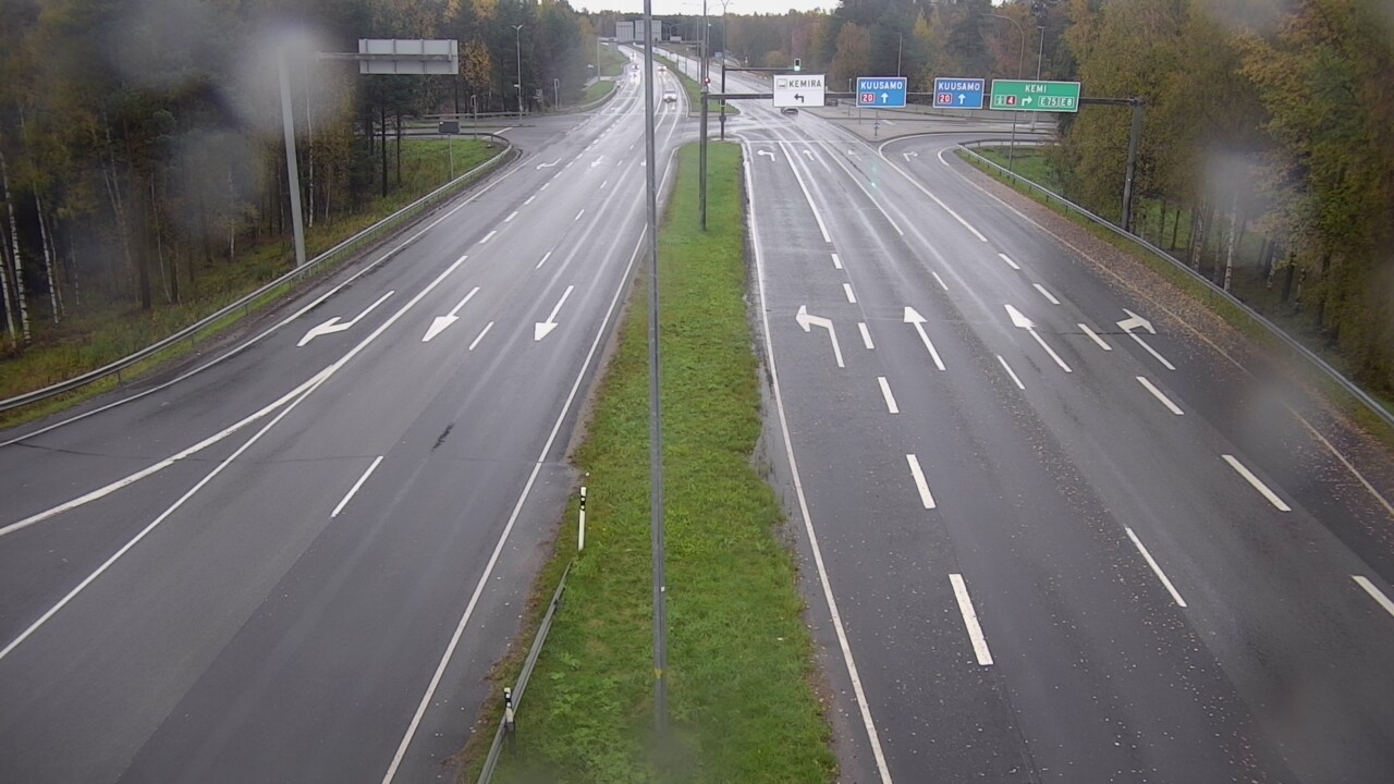 Weather Camera Image Road 4 Oulu, Laanila, Oulu, Pohjois-Pohjanmaa