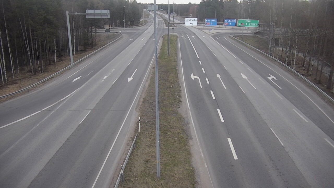 Kelikamerat Kuva Tie 4 Oulu, Laanila, Oulu, Pohjois-Pohjanmaa