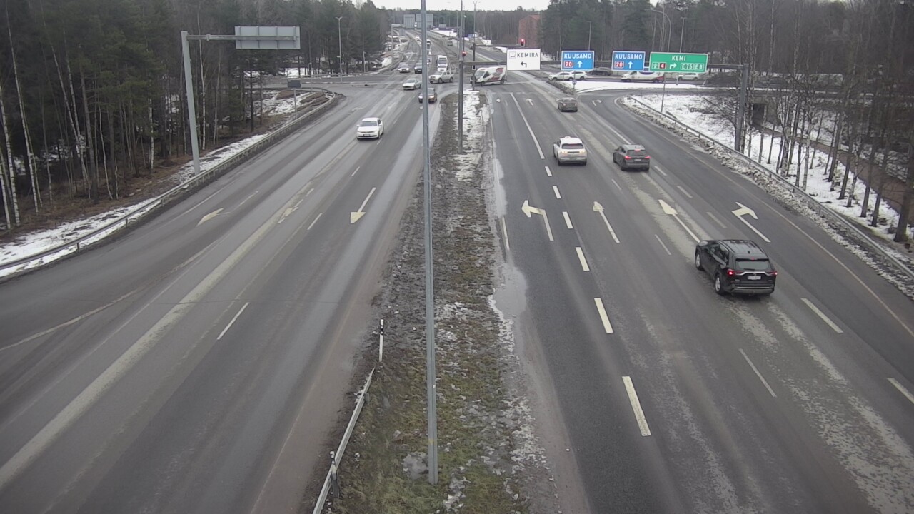 Weather Camera Image Road 4 Oulu, Laanila, Oulu, Pohjois-Pohjanmaa