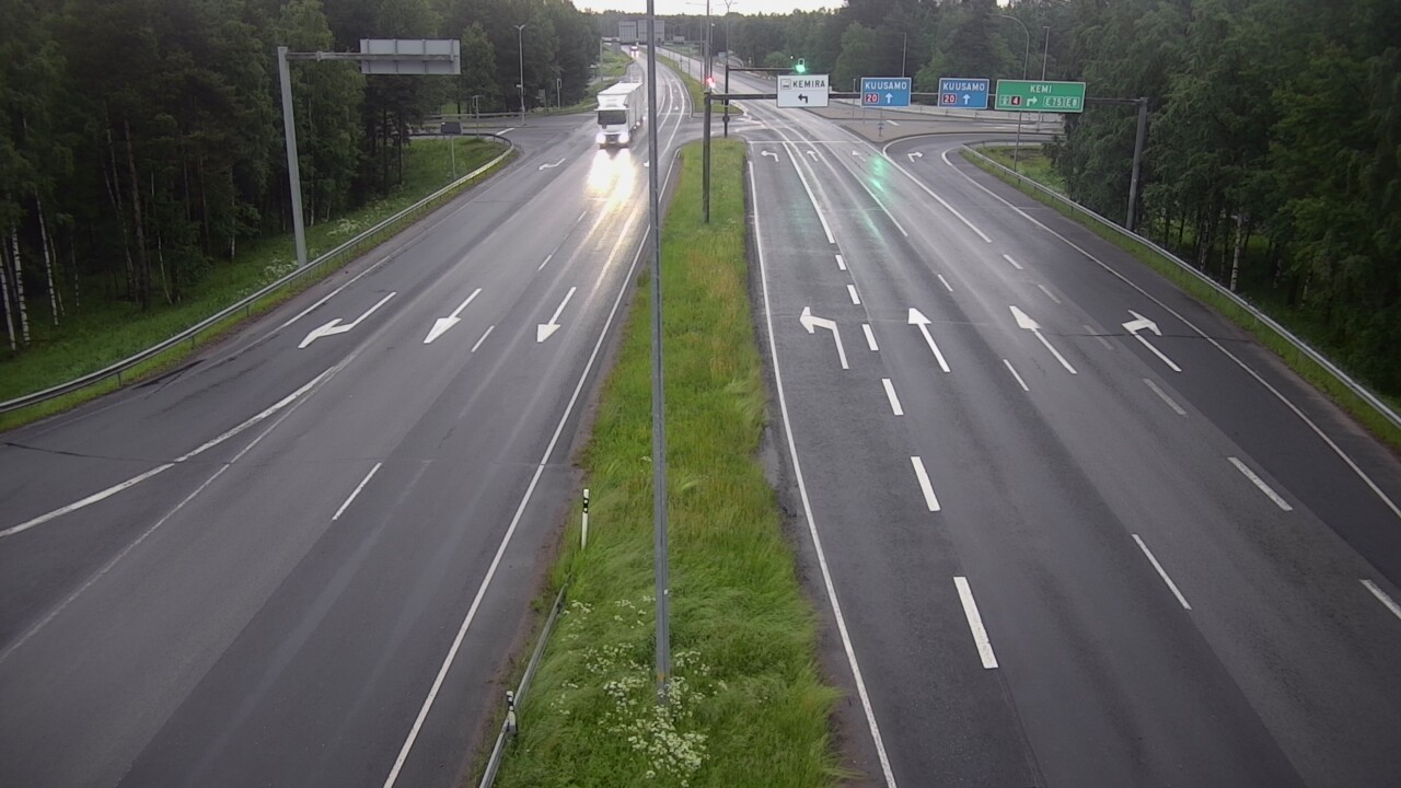 Kelikamerat Kuva Tie 4 Oulu, Laanila, Oulu, Pohjois-Pohjanmaa