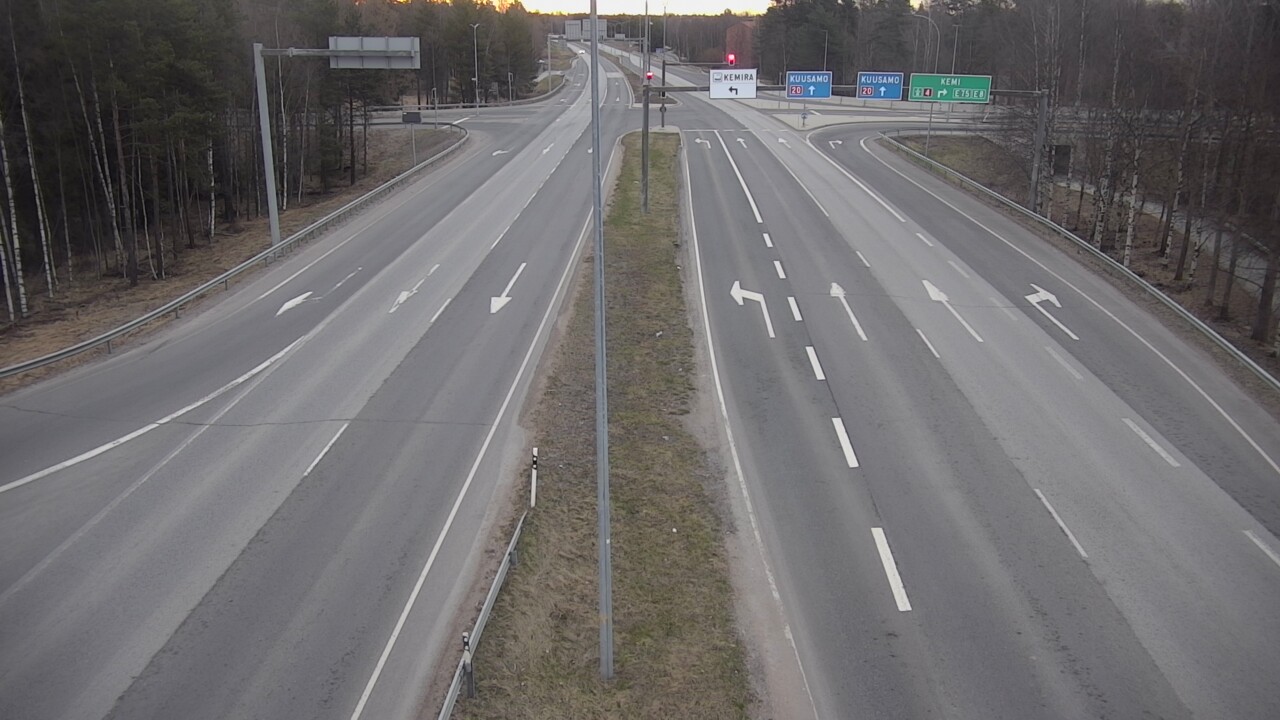 Kelikamerat Kuva Tie 4 Oulu, Laanila, Oulu, Pohjois-Pohjanmaa