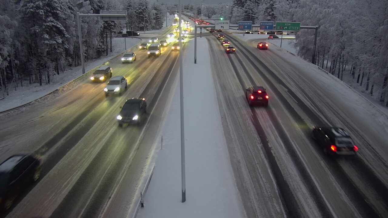 Kelikamerat Kuva Tie 4 Oulu, Laanila, Oulu, Pohjois-Pohjanmaa