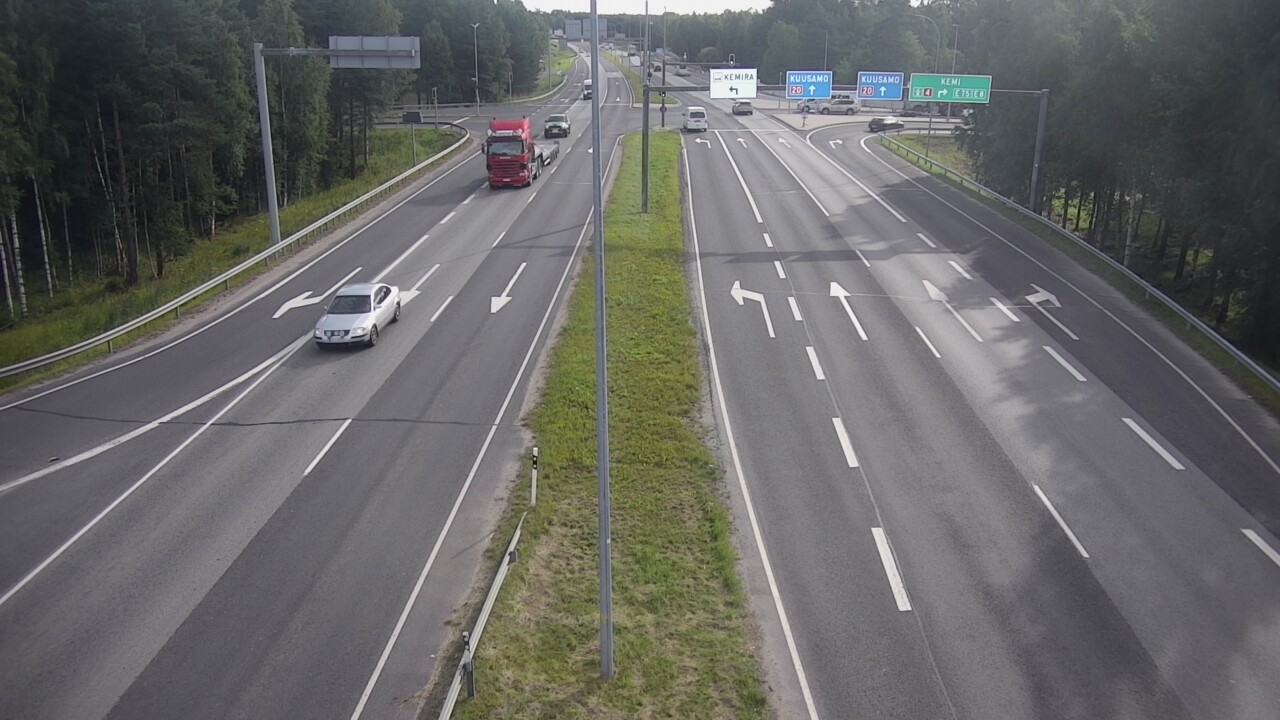 Weather Camera Image Road 4 Oulu, Laanila, Oulu, Pohjois-Pohjanmaa